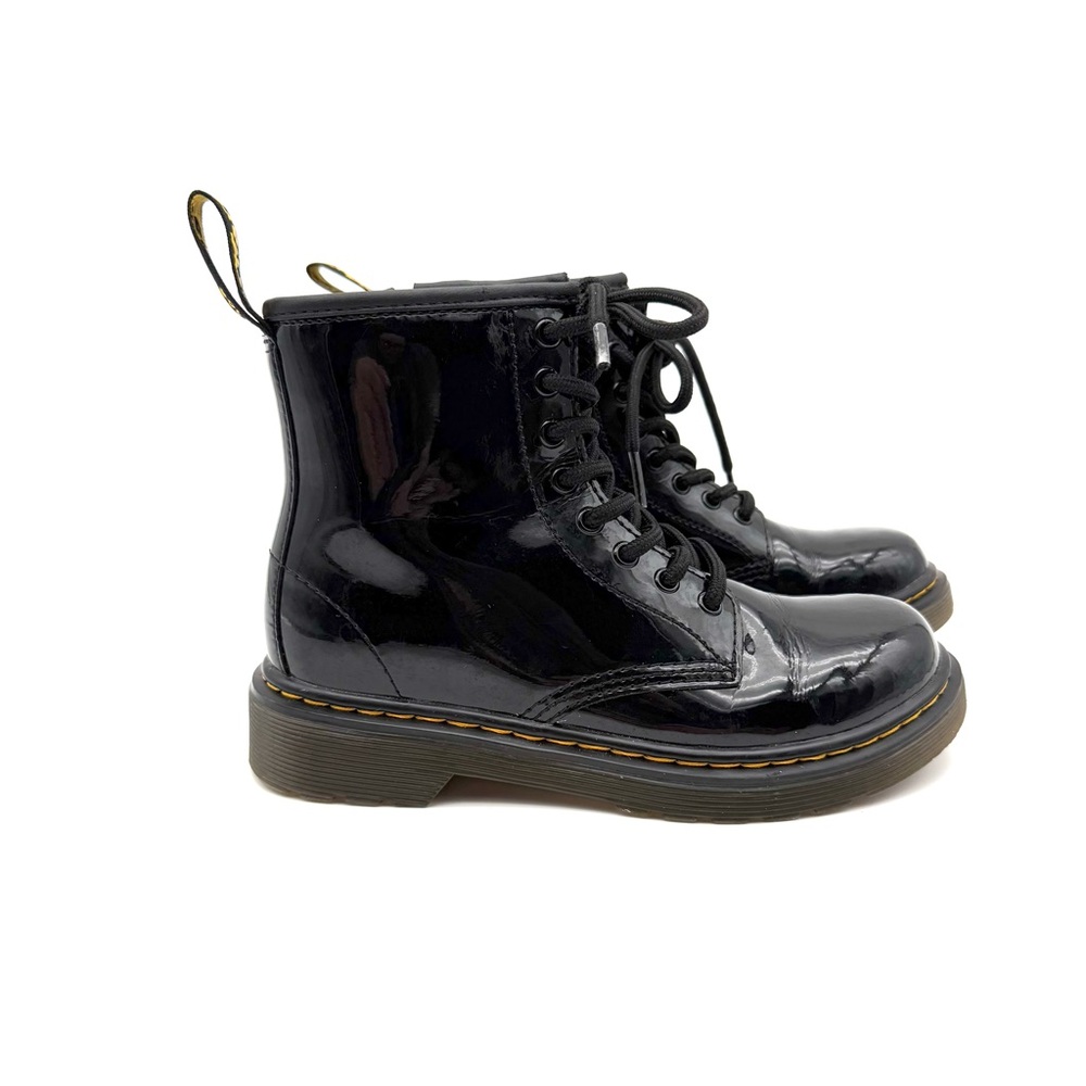 Dr. Martens Patent Leather Combat Boots